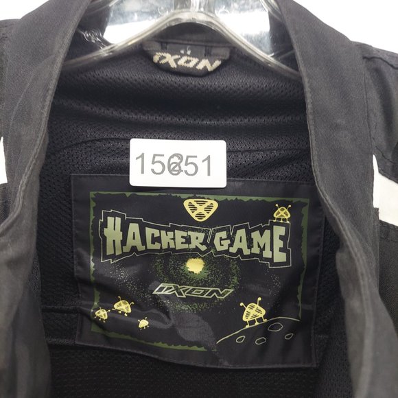 IXON  MOTORCYCLE  BLACK JACKET SIZE MEDIUM AS IS - Picture 5 of 16